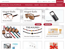 Tablet Screenshot of opti-cal.co.uk